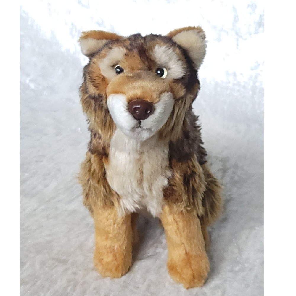 Ganz Webkinz Signature Endangered Red Wolf Plush Stuffed Animal No Code Retired